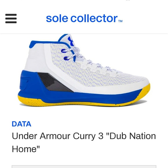 curry 3 home